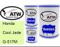 Preview: Honda, Cool Jade, G-517M: 500ml Lackdose + 500ml Klarlack + 250ml Härter - Set, von ATW Autoteile West.
